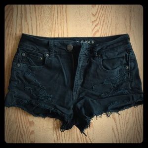 American Eagle hi-rise festival shorts